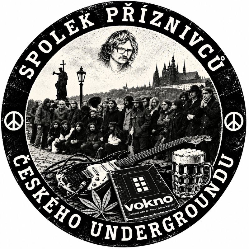 Logo Spolku příznivců českého undergroundu
